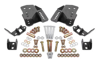 BMR 78-87 G-Body Rear Coilover Conversion Kit - Black Hammertone