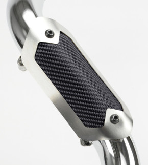 Gen 3 Onyx Heat Shield Brushed/black 3.5"x6.5"