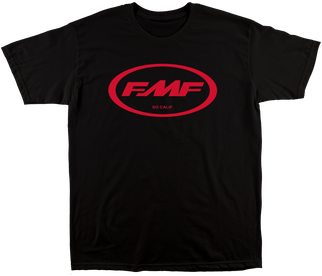 FMF Racing Factory Classic Don Tee Black And Red Medium