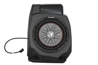 10" Kicker Sub Under Dash W/ Amp Pol