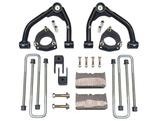 Tuff Country 07-18 Silverado 1500 2wd 4in Lift Kt (Alum/Stmpd 2 Pc Stl Up Cntrl Arm SX8000 Shocks)