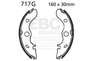 EBC 86-87 Kawasaki KLF 300 Bayou Front Left/Right Sintered HH/R Brake Pads