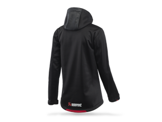 Akrapovic Womens Corpo Softshell Jacket Black - L