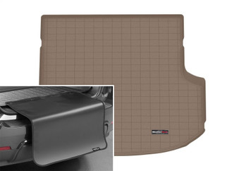 WeatherTech 2021+ Genesis GV80 Cargo With Bumper Protector - Tan