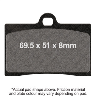 EBC 2007 ATK 450 Motard Front Left/Right FA-SFA-X Brake Pads