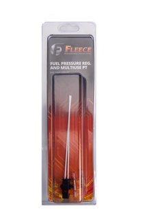 Fleece Performance Universal 6in Fuel Pressure Regulator & Multiuse Pigtail