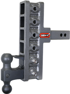 Gen-Y Mega Duty 2in Shank 7.5in Offset Drop 16K Hitch w/GH-051 Dual-Ball/GH-032 Pintle Lock
