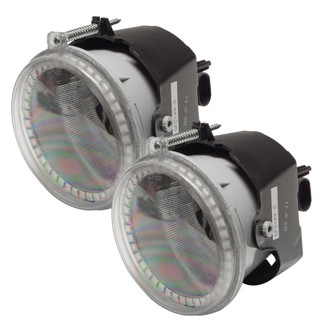 Oracle 05-10 Chrysler 300C Pre-assembled Halo Fog Lights - Red
