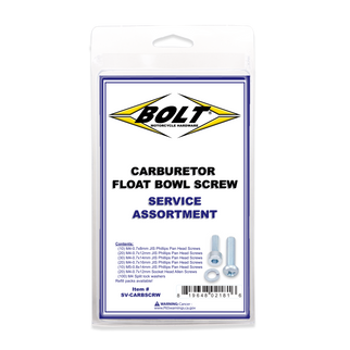 Carburetor Float Bowl Screws Assortment 210 Piece Kit