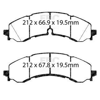 EBC 2019+ Chevrolet Silverado 2500/3500 (2WD/4WD) Extra Duty Front Brake Pads