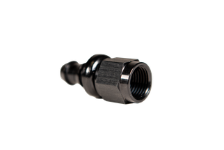 Fleece Performance Universal -6AN Straight to Hose Barb - Black