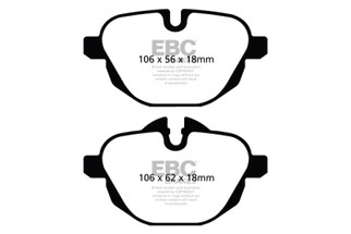 EBC 14-20 BMW i8 Bluestuff Rear Brake Pads