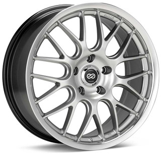 Enkei Lusso 20x9.5 35mm Offset 5x120 Bolt Pattern 72.6 Bore Hyper Silver Wheel