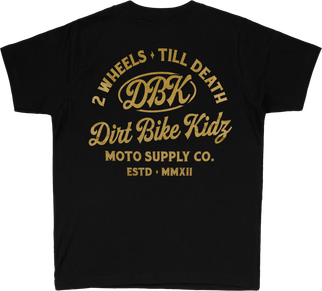 Gold Nugget Youth Tee Black Yx