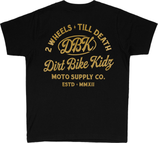 Gold Nugget Youth Tee Black Ys