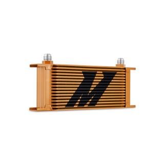 Mishimoto Universal 16-Row Oil Cooler Gold