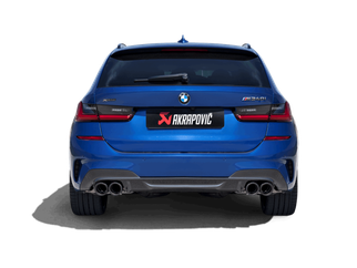 Akrapovic 20-22 BMW M340i (G20, G21) Slip-On Line (Titanium) (Requires BMW Part #18308686640)