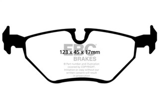 EBC 99-02 BMW Z3 Bluestuff Rear Brake Pads