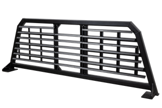 Gen-Y 20+ GMC GM 2500/3500 Defender Headache Rack/ 3-Louver Panels - Black