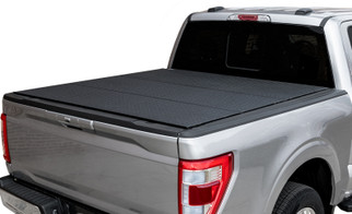 Access 08-16 Ford F-250/F-350 6ft 8in Bed LOMAX Tri-Fold Cover - Urethane Diamond Plate