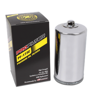 ProFilter Harley Spin-On Chrome Various Performance Oil Filter