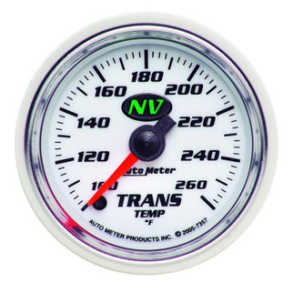 Autometer NV 2-1/16in 100-260 Deg F Digital Stepper Motor Transmission Temp Gauge