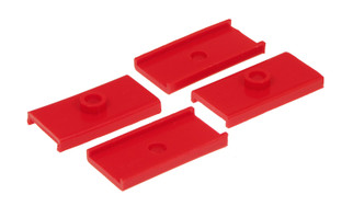 Prothane MG Leaf Spring Pad Kit - Red