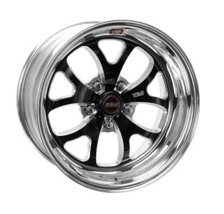 Weld S76 17x11 / 5x115mm BP / 5.8in. BS Black Wheel (Medium Pad) - Non-Beadlock
