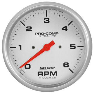 AutoMeter Ultra-Lite 5in. 0-6K RPM In-Dash Tachometer Gauge