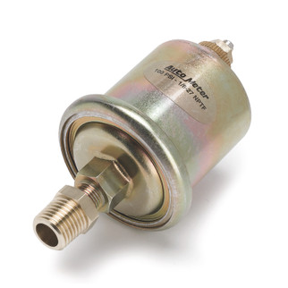 Autometer Accessories 0-100PSI 1/8in. NPT Male Oil Pressure Sensor (For Short Sweep Elec.)