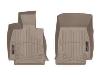 WeatherTech 2016+ Cadillac CT6 Front FloorLiner - Tan