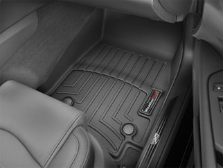 WeatherTech 2016+ Cadillac CT6 Front FloorLiners - Black