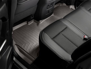 WeatherTech 2016+ Nissan Titan XD Rear FloorLiner - Cocoa
