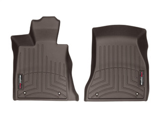 WeatherTech 2016+ BMW 7-Series Front FloorLiner - Cocoa