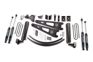 Zone Offroad 08-10 Ford SuperDuty 6in Gas w/Overload