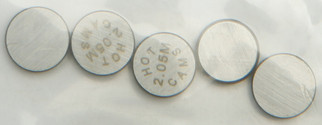 Valve Shims 7.48x2.05mm 5/pk