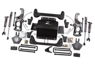 Zone Offroad 11-19 GM HD 5in System w/ Overload Fox