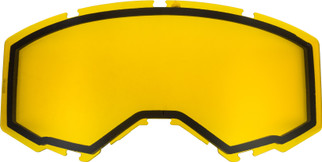 Dual Lens W/o Vents Adult Yellow