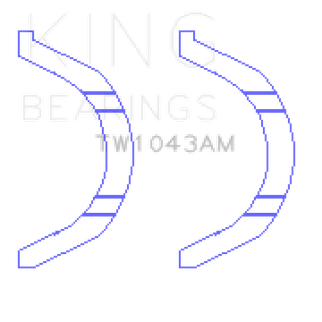 King Engine Bearings Nissan HR15 / 16DE Thrust Washer Set