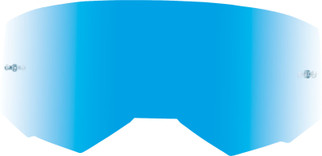 Single Lens W/post Adult Sky Blue Mirror/smoke