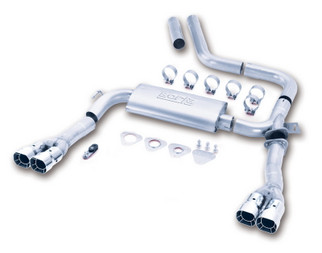 Borla 98-01 CAMARO/TRANS AM 5.7L V8 AT/MT Catback Exhaust Quad Tips