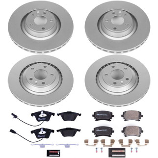 Power Stop 05-11 Audi A6 Quattro Front & Rear Euro-Stop Brake Kit