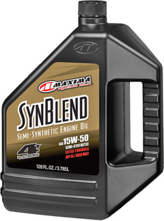 Synthetic Blend Motor Oil 4t 15w50 1gal 4/case