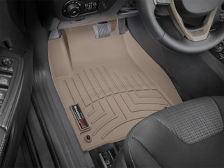 WeatherTech 2015+ Jeep Cherokee Front FloorLiner - Tan