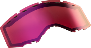 Dual Lens With Vents Adult W/ Pink Mirror/rose Lens
