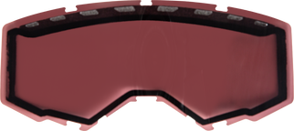 Dual Lens With Vents Adult W/silver Mir/polar Rose Lens