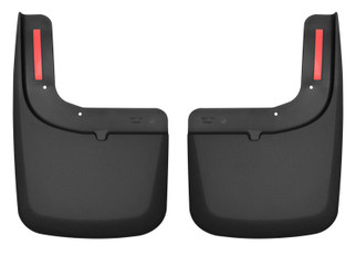 Husky Liners 2017 Ford F-250 / F-350 Super Duty Black Front Mud Guards (w/Flares)