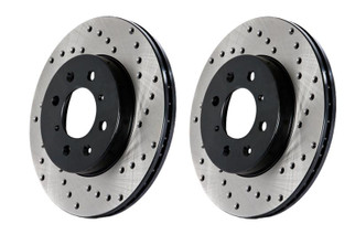 StopTech 93-98 Toyota Supra Turbo Drilled Left Rear Rotor