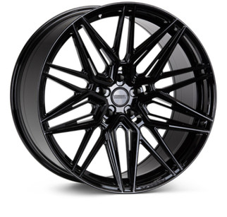 Vossen HF7 - 21x11 - ET25 - 5x112 - 66.56 - DEEP - GB - Gloss Black Wheel