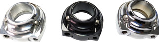 Throttle Clamp Double Cable Screw In Style Black